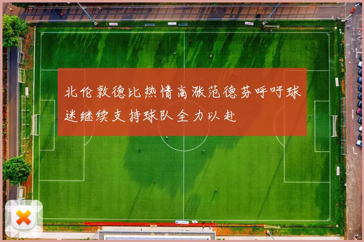 北伦敦德比热情高涨范德芬呼吁球迷继续支持球队全力以赴